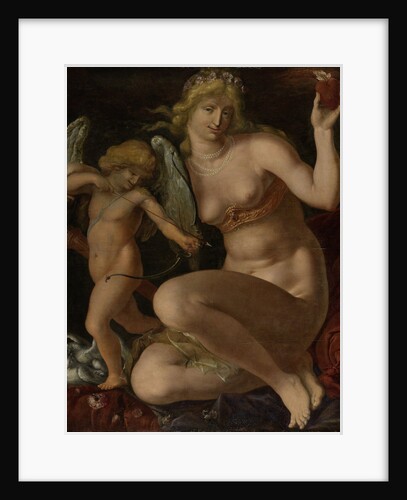 Venus and Cupid by Jacob de Gheyn II