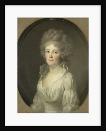 Portrait of Johanna Ferdinanda van Collen, Wife of Salomon Rendorp by Johann Friedrich August Tischbein