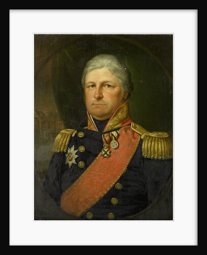 Portrait of Rear-Admiral Job Seaburne May by Jan Willem May