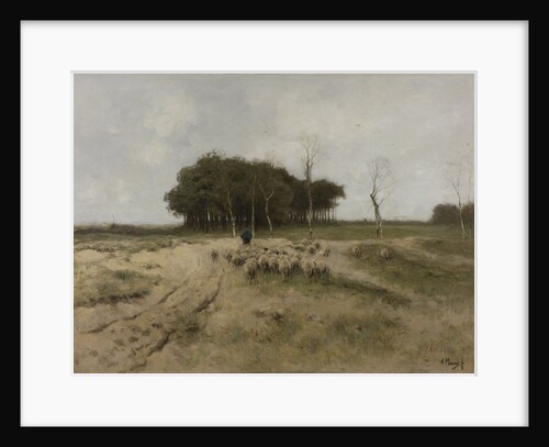 On the Heath near Laren, The Netherlands by Anton Mauve