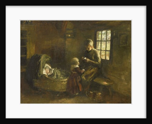 The cradle by Albert Neuhuys