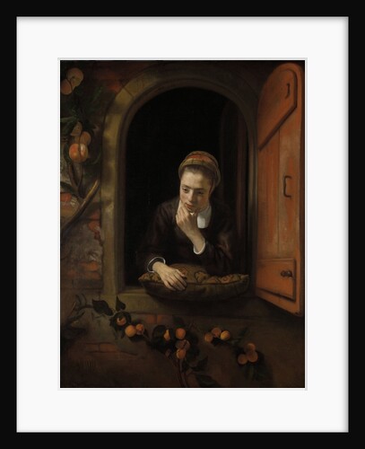 Girl at a Window, known as ‘The Daydreamer’ by Nicolaes Maes