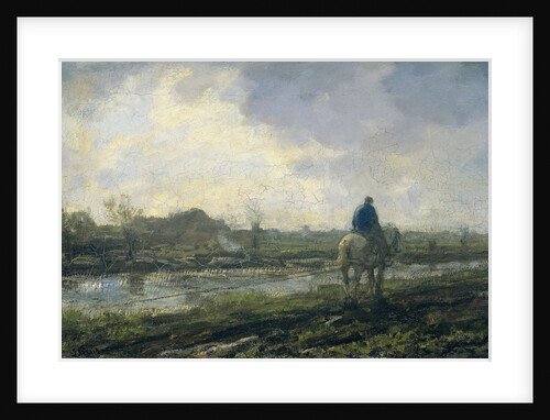 Tow path by Jacob Maris