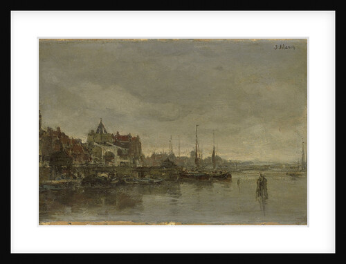 The Schreierstoren in Amsterdam, The Netherlands by Jacob Maris