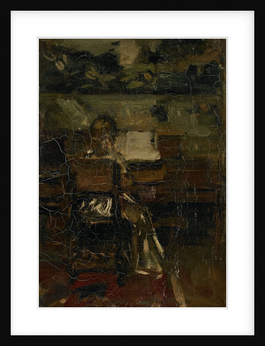 Girl at the Piano by Jacob Maris