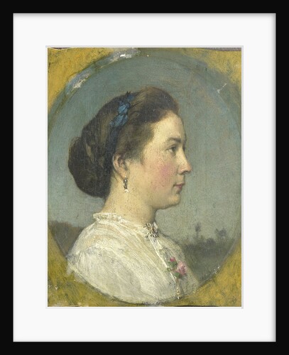 Portrait of Catharina Hendrika Horn, the Artist's Wife by Jacob Maris