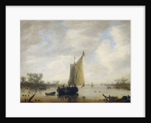 View of a River by Jeronymus van Diest II