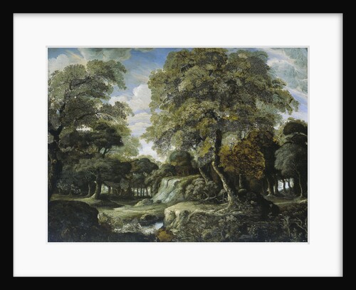 Woodland Scene by Jan van der Heyden
