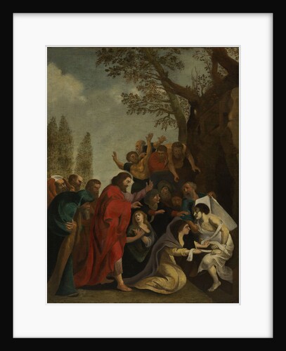 Raising of Lazarus by Peter Paul Rubens