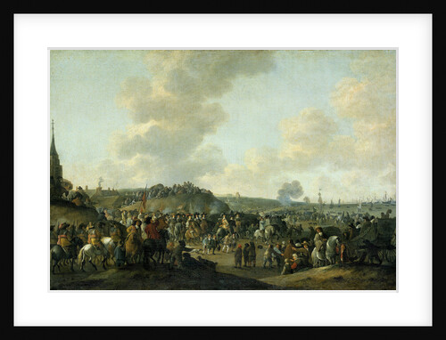 Departure of Charles II of England at Scheveningen, June 2, 1660, The Netherlands by Hendrick de Meijer