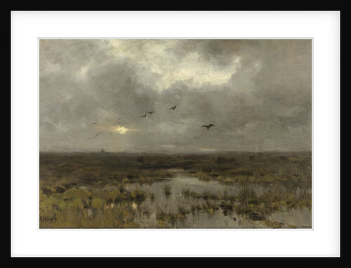 The Marsh by Anton Mauve
