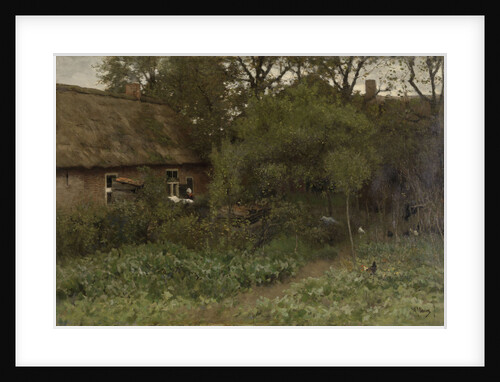 The Vegetable Garden by Anton Mauve