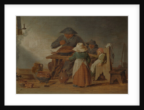 Peasant Repast by Jan Jansz. Buesem