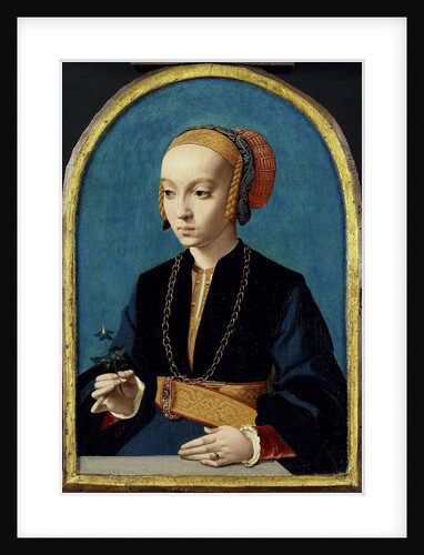 Portrait of Elisabeth Bellinghausen by Bartholomäus Bruyn I