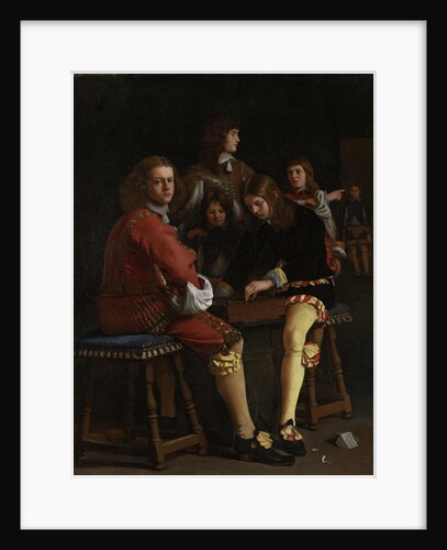 The Draughts Players by Michael Sweerts