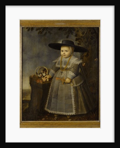 Portrait of a little Boy by Willem van der Vliet