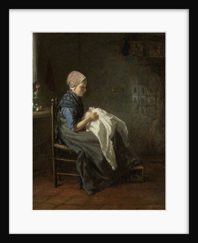 The Seamstress by Jozef Israëls