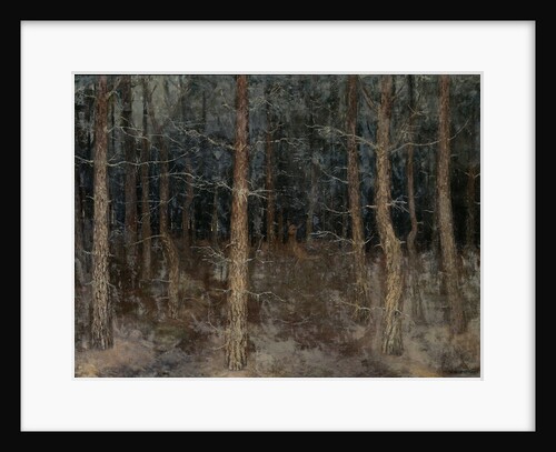 Mystical paths, forest scene by Gust van de Wall Perné