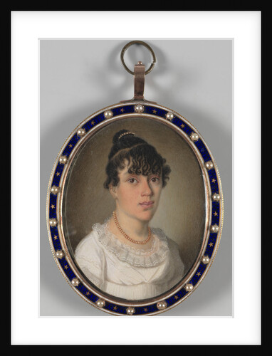 Portrait of a Surinamese Girl by Anonymous