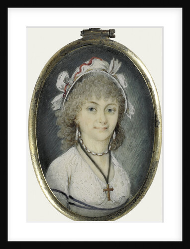 Portrait of a young woman by Anonymous