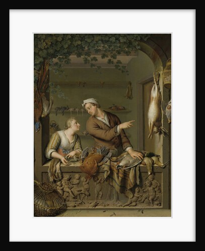 The Poultry Seller by Willem van Mieris