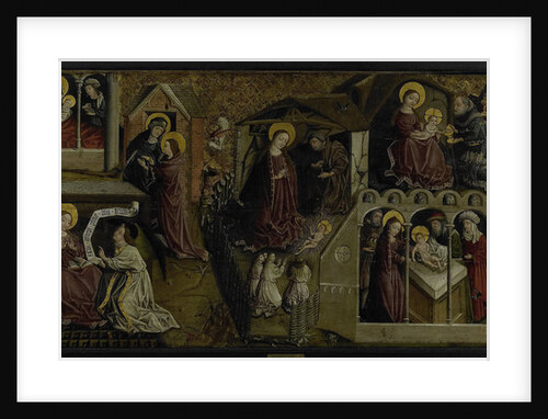 Triptych with Scenes from the Life of the Virgin by Anonymous