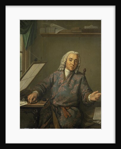 Portrait of the Engraver Jan Casper Philips by Tibout Regters
