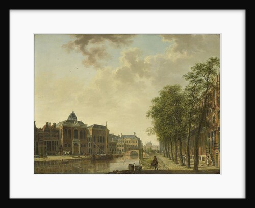 View of the Houtmarkt in Amsterdam, The Netherlands by Hendrik Keun