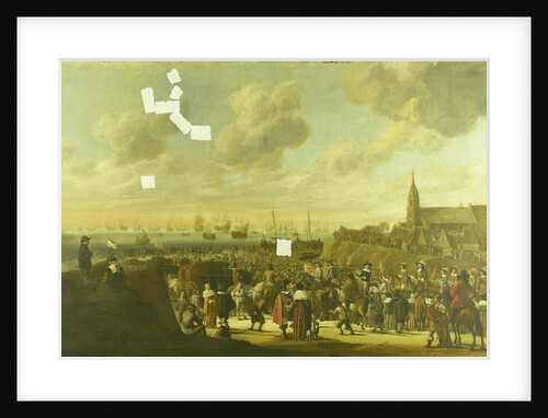 Departure of Charles II, King of England, from Scheveningen, 2 June 1660 by Cornelis Beelt