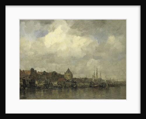 The Schreierstoren the exterior Amsterdam, The Netherlands by Jacob Maris
