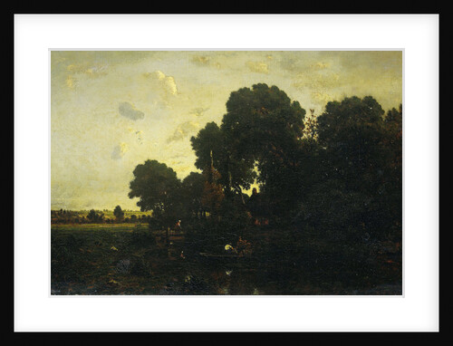 Twilight by Théodore Rousseau