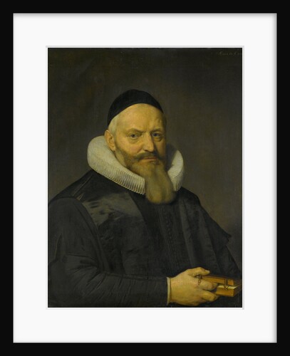 Portrait of Anthony de Wale, Professor of Theology in Leiden, The Netherlands by David Bailly