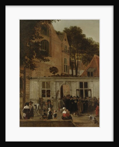 A Doctoral Degree Recipient at Leiden University around 1650, The Netherlands by Hendrick van der Burch