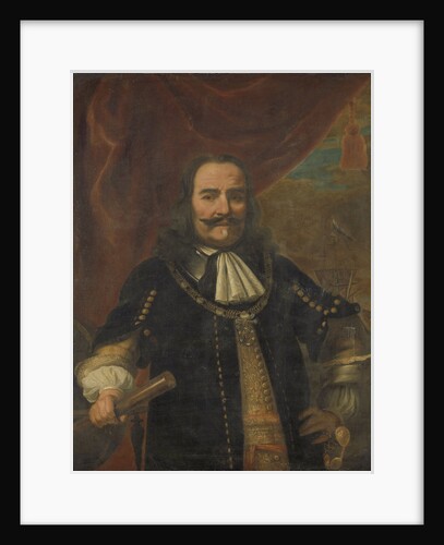 Portrait of Lieutenant-Admiral Michiel Adriaanszoon de Ruyter by Ferdinand Bol