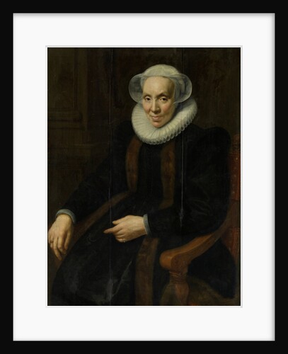 Portrait of Maria van Utrecht by Paulus Moreelse