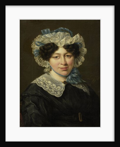 Portrait of Maria Adriana van der Sluys, Wife of Hermanus Martinus Eekhout by Hillebrand Dirk Loeff