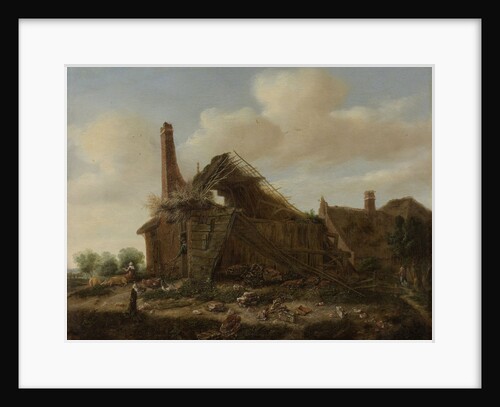 Farmhouse in ruins by Emanuel Murant