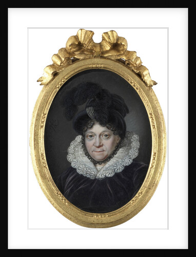 Frederika Sophia Wilhelmina, Princess of Prussia. Since the death of William V Princess Dowager of Orange by Johannes Hari I