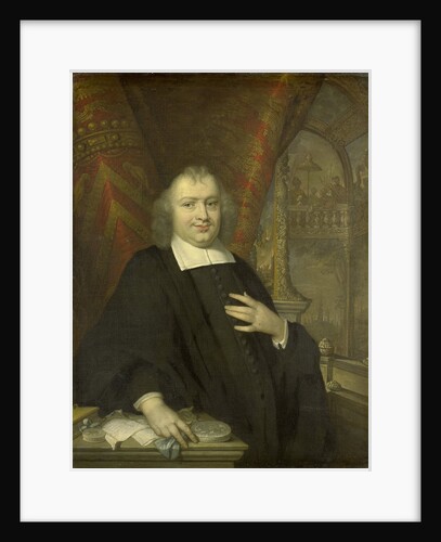 Portrait of Gaspar Fagel, Grand Pensionary of Holland after 1672 by Johannes Vollevens I