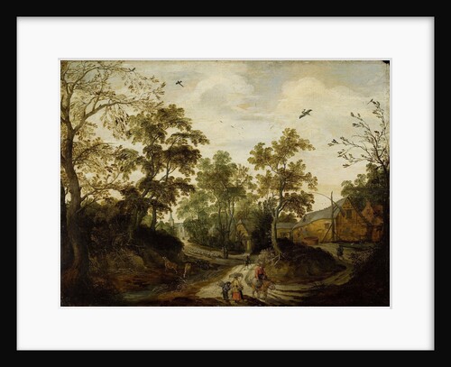 View of a Village by Willem van den Bundel