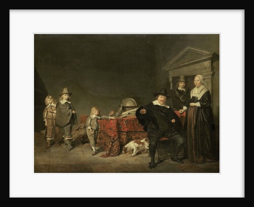 Family Group Portrait by Pieter Codde