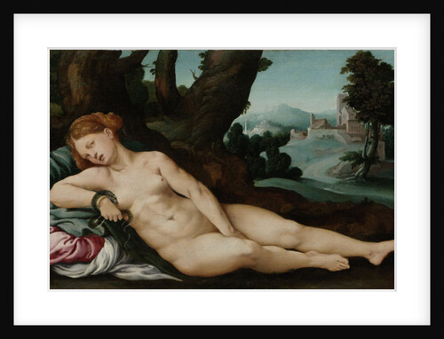 The dying Cleopatra by Jan van Scorel