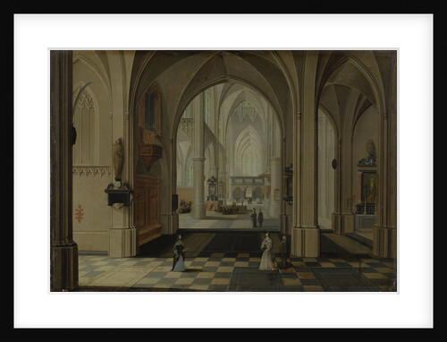 A Church Interior by Pieter Neefs II