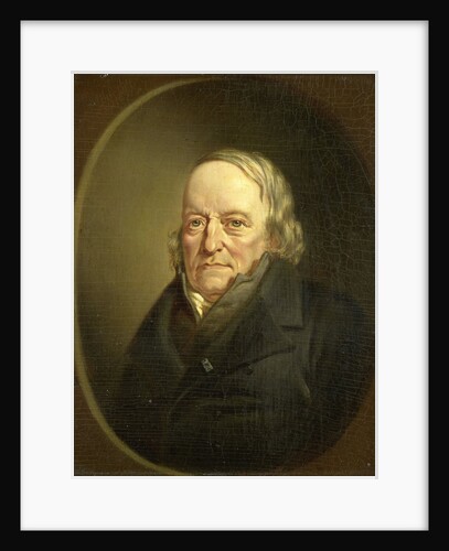 Portrait of Johannes Kinker, Poet and Philosopher, Professor at Liège Luik Belgium by Jan Cornelis van Rossum