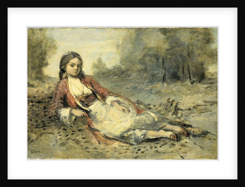 Algérienne by Camille Corot