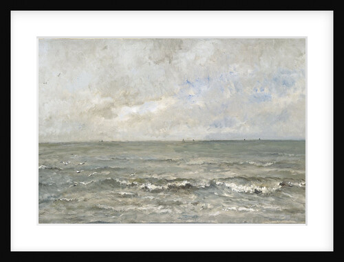 Seascape by Charles François Daubigny