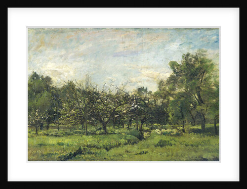Orchard by Charles François Daubigny