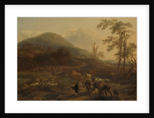 The Three Droves by Nicolaes Pietersz. Berchem