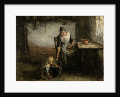 The potato peeler by Jacob Simon Hendrik Kever