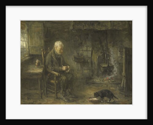Farmers interior by Jozef Israëls